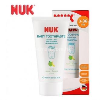 Kem đánh răng trẻ em 3-36 tháng không Flouride 50ml Nuk Đức