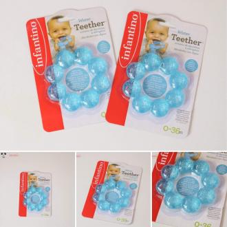 Gặm Nướu Nước Cho Bé Infantino - WATER TEETHER- Mọi Bé Yêu Đều Thích màu xanh