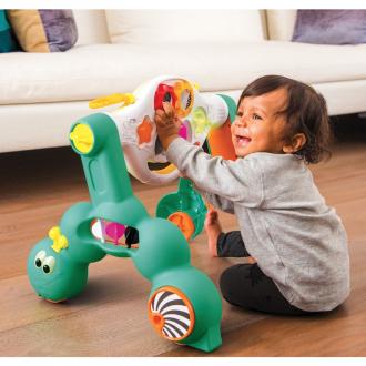 Kệ Chữ A Kiêm Xe Tập Đi 3 Trong 1 Infantino - Grow-With-Me 3 In 1 Fun Gym & Walker