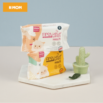 Khăn ướt K-Mom Hàn Quốc trơn cao cấp  (30 tờ)