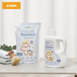 Nước giặt hữu cơ K-Mom Hàn Quốc dạng túi 1300ml