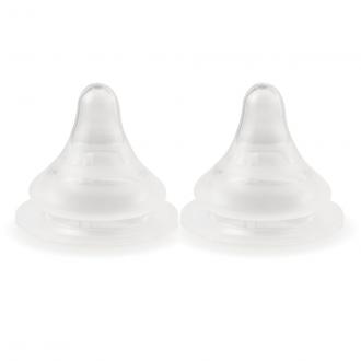 Núm ti Silicone cao cấp Hàn Quốc Mother-K size XL set 2