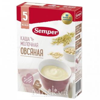 Bột ăn dặm SEMPER của NGA vị yến mạch và sữa 480 gram cho bé từ 5 tháng tuổi