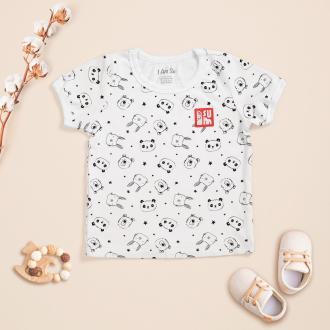 Áo phông cộc tay SU-015, 24-36m, Gấu thỏ