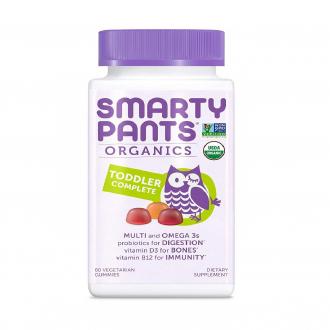 Kẹo dẻo hữu cơ VITAMIN tổng hợp dành cho bà bầu SMARTYPANTS USDA ORGANIC PRENATAL FORMULA MULTIVITAMIN