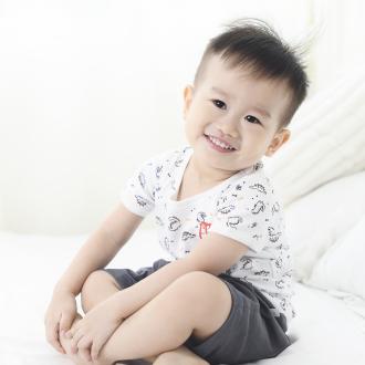 Áo phông cộc tay SU-015, 9-12m, Khủng long