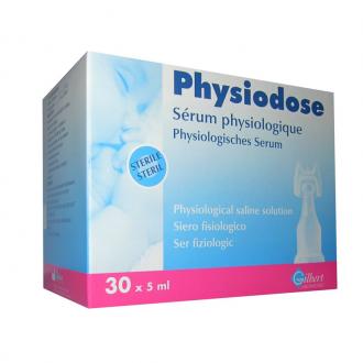 Nước muối sinh lý PHYSIODOSE PHÁP hộp 30 lọ 5ML