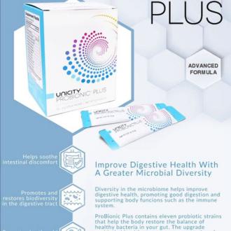 Probionic Plus Unicity lợi khuẩn ổn định hệ tiêu hóa, cải thiện đường ruột