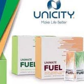 Thực phẩm bổ sung hương caramen muối Unicity Unimate Fuel Salted Caramel – 30 Gói