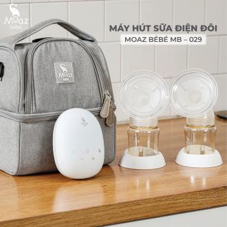 Máy hút sữa điện đôi MOAZ BÉBÉ MB – 029