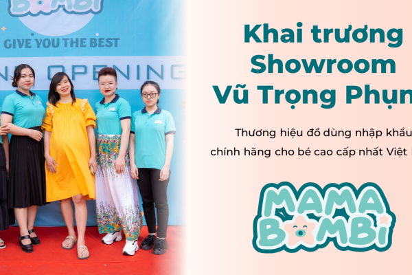 Khai trương Showroom MamaBambi 102 Vũ Trọng Phụng, Hà Nội