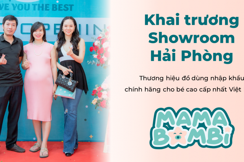 Khai trương Showroom MamaBambi 24 Trần Quang Khải, Hải Phòng