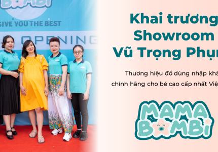 Khai trương Showroom MamaBambi 102 Vũ Trọng Phụng, Hà Nội